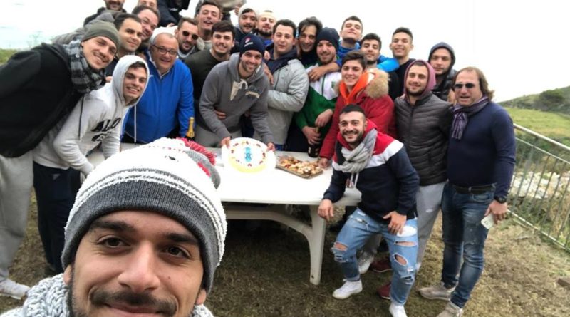 I festeggiamenti Natalizi dell'Atletico Messina