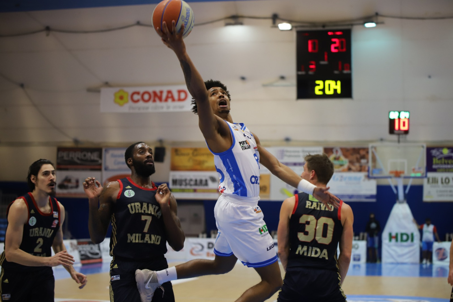 Basket A2 M Orlandina forza quattro. Milano battuta 9593 SportMe NEWS